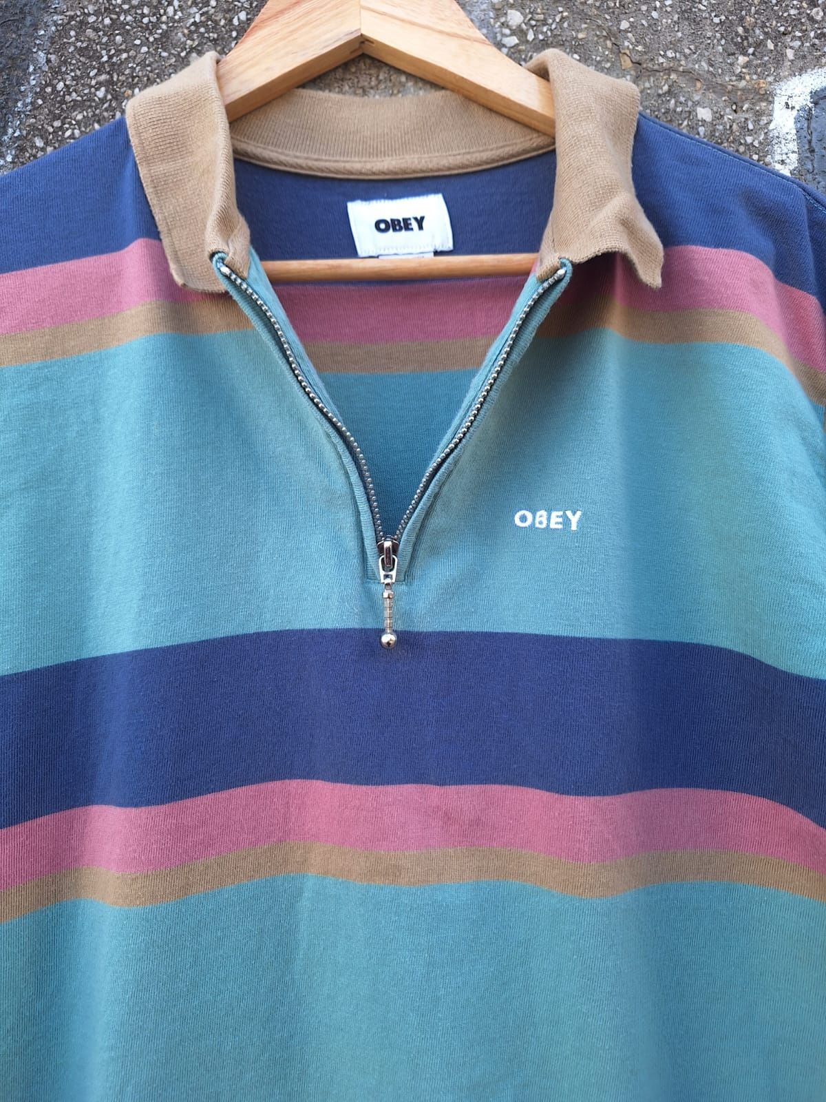 Obey Structure L/S Polo