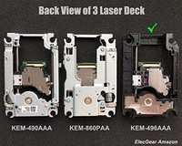 Bloc optic laser PS4 Pro Ps4 Slim KES 496 KEM 496 AAA Filtru aspirator