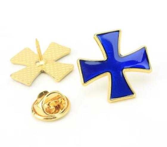 Командирски Масонски Ръкавели Тамплиер Рицар Knights Templar Cufflinks