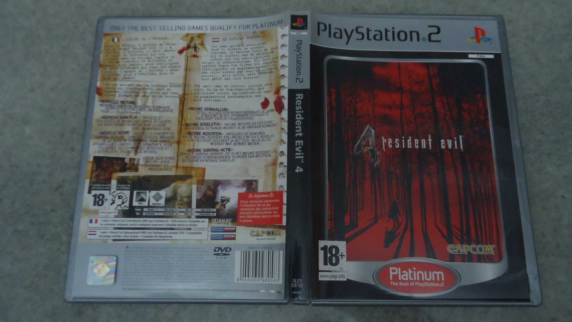 Resident Evil 4 Platinum Edition PAL PS2