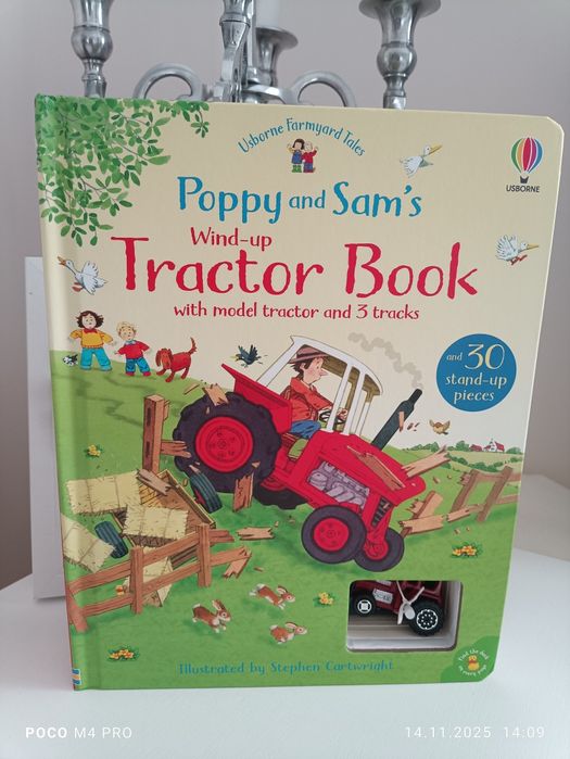 Usborne Wind Up Tractor Book