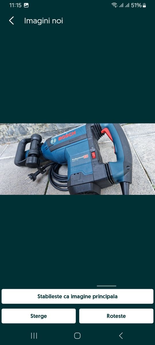 Bosch ciocan demolator nou