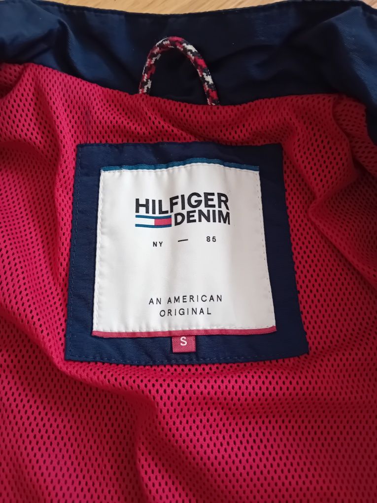 Geacă Tommy Hilfiger albastră, Mărimea S
