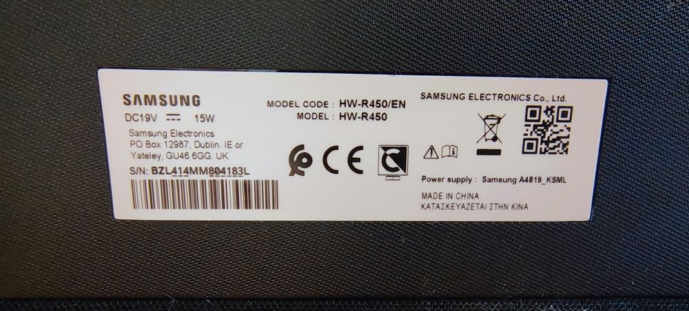 Sistem sound bar Samsung