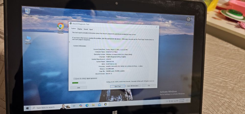 Laptop gaming școala Netflix i5 ram 8Gb ddr4  win  10 ssd