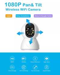 Camera Baby Monitor Wireless Smarteye, Compatibil Alexa si Google Home