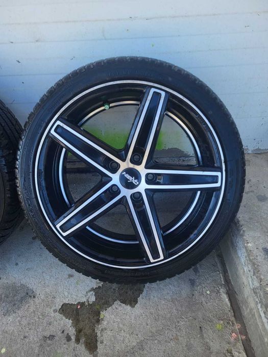 Jante aliaj cu anvelope de iarnă 225/40R18 Vw Passat B6, Golf 6, Jetta