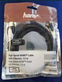 Cablu HDMI Hama 1.5m negru