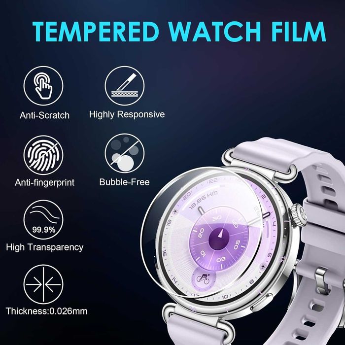 Стъклен Протектор за Часовник Huawei Watch GT6 41mm