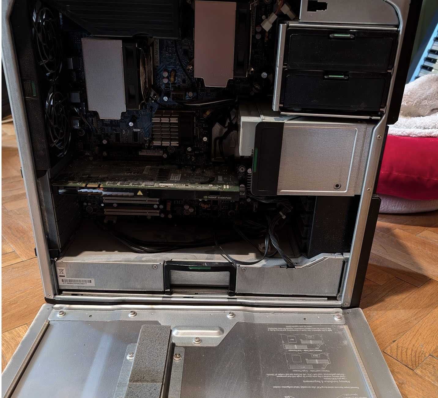 Работна станция HP Z600, 2x Intel Xeon X5650, GPU Nvidia Quadro 4000
