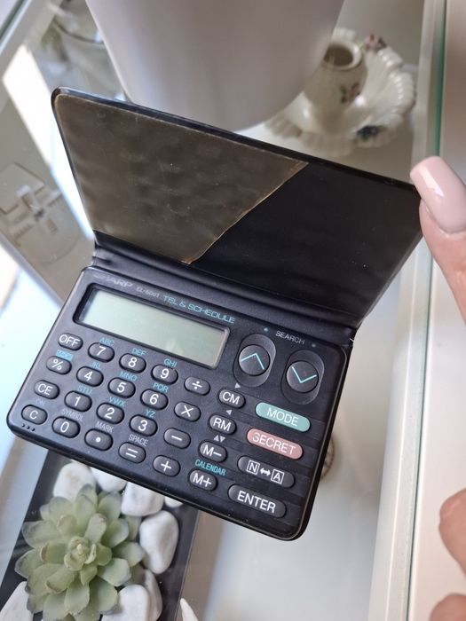 Винтидж , джобен електронен органайзер  калкулатор