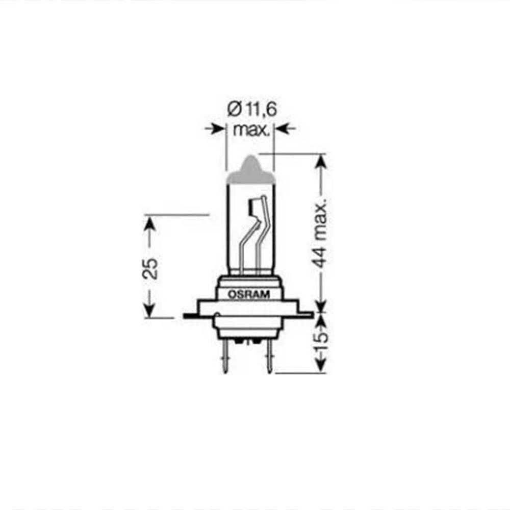 Автомобилни круши  Osram H7 Cool blue Boost +50%, 80W 12V