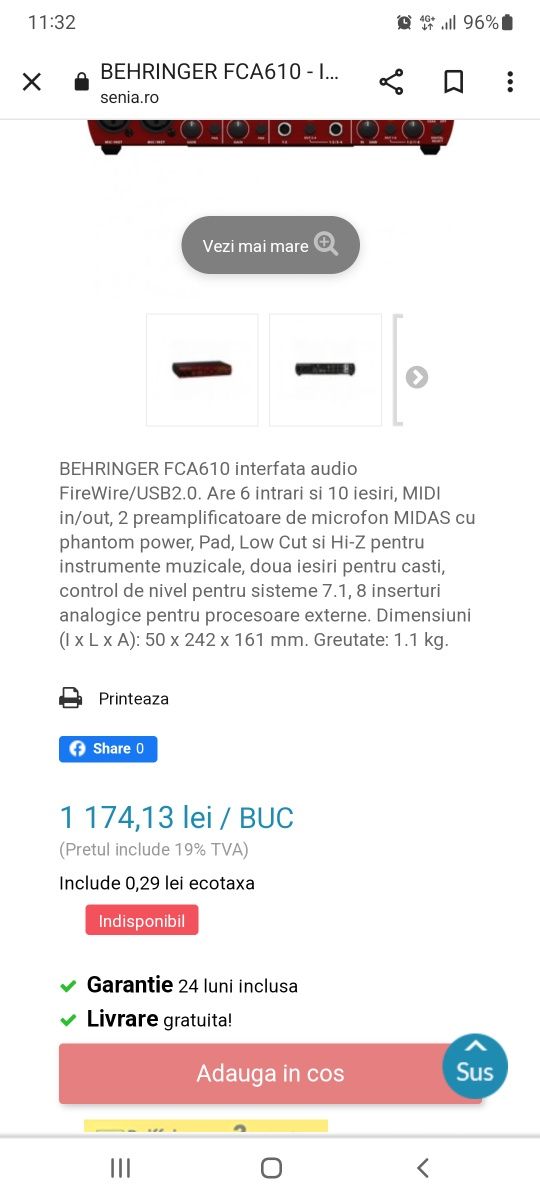 behringer fca610