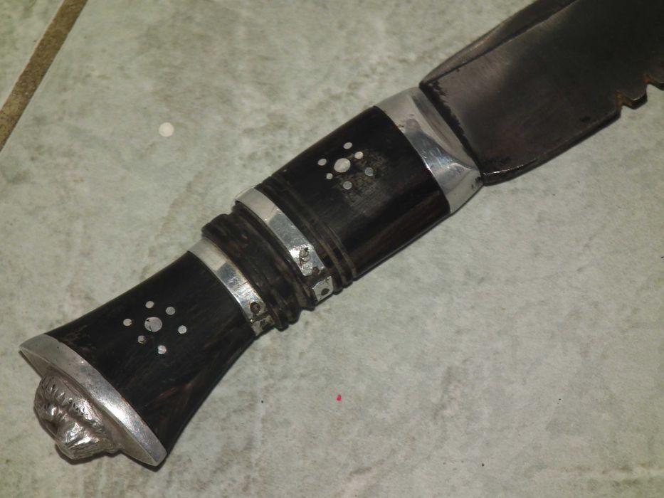Cutit maceta vechi Kukri cutit Gurkha fárá teacá nr.2