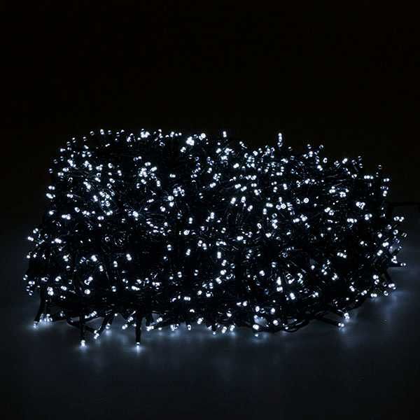 Коледни лампички НОВ модел иглички 5м 150 диода супер гъста студ.Бяла