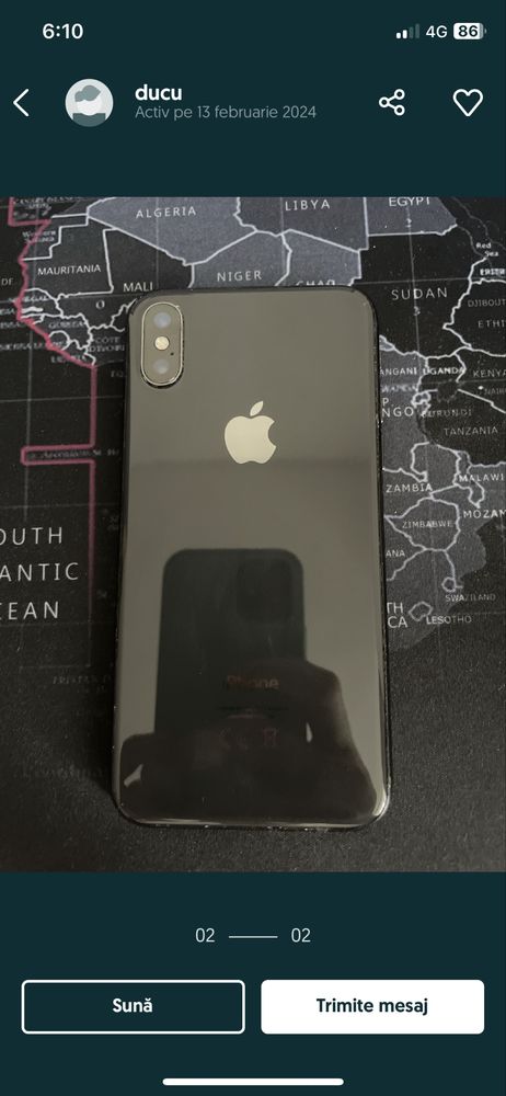 Vand iphone x 64gb