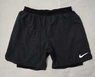 Nike DRI-FIT 2in1 Flex Shorts оригинални гащета с клин 2в1 L Найк