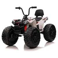 ATV electric copii 5-12 ani Monster Quad 400W 4x4 24V Roti Moi #Alb