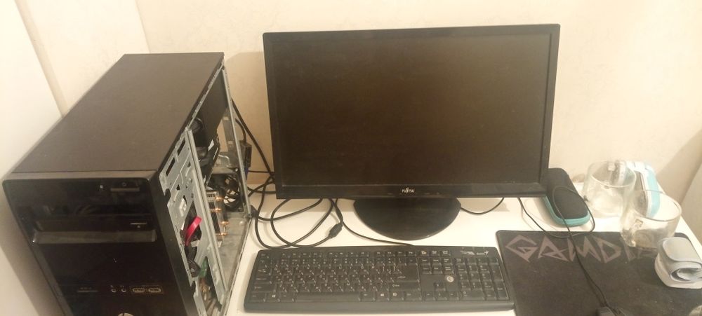 Бюджетная игравая сборка xeon монитор в подарок