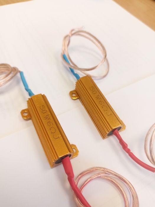 Резистори за Led светлини мигачи