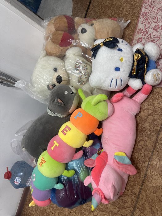 Мягкие игрушки чистые новые
