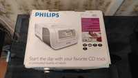 Philips AJ3916/12  радио, CD плеер, будильник, AUX.