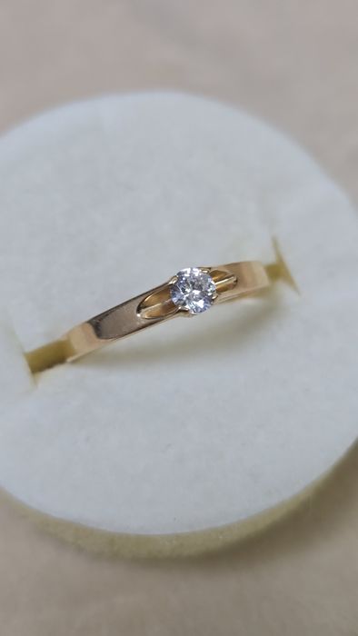 Кольцо золотое ЖанТаС ломбард Астана