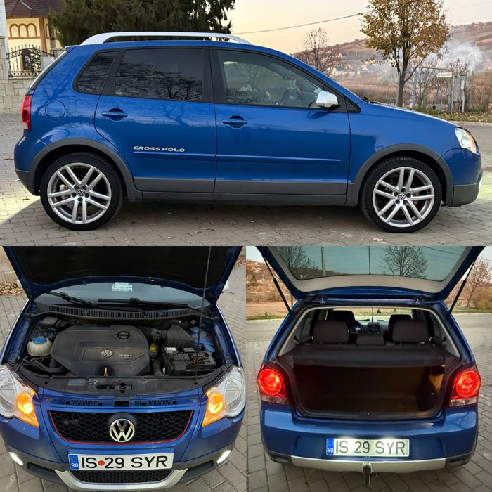 VW Polo Cross, 1.9 AXR - 101 cp, 2007, super intretinut
