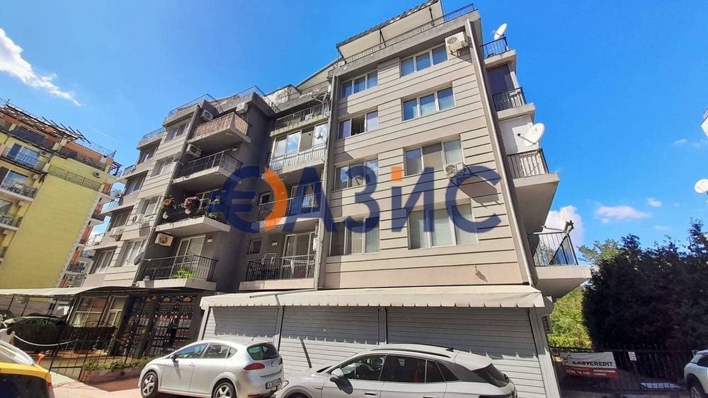 Продава се Двустаен апартамент в к.к. Слънчев бряг - 50 кв.м за 1210 €/кв.м - Снимка #1