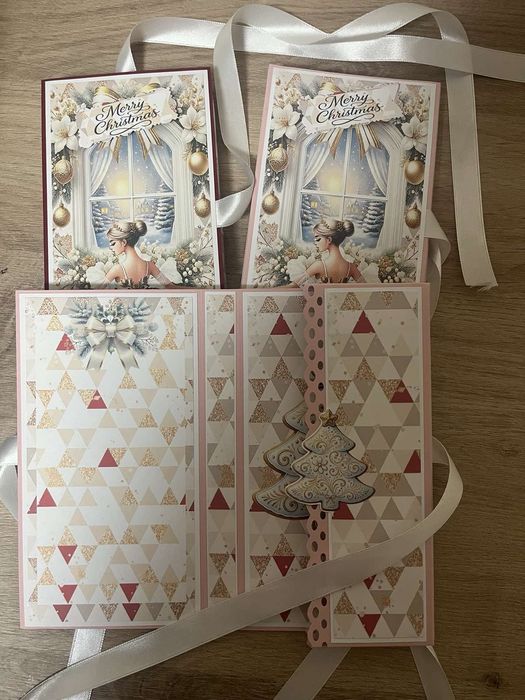 Ръчно изработени картички с шоколад