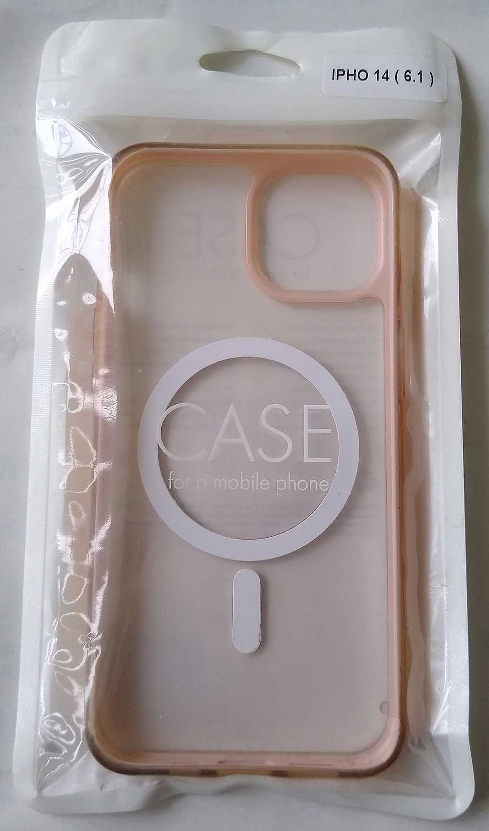 Чисто нов силиконов предпазващ гръб ring case за Iphone 14 6.1 MagSafe