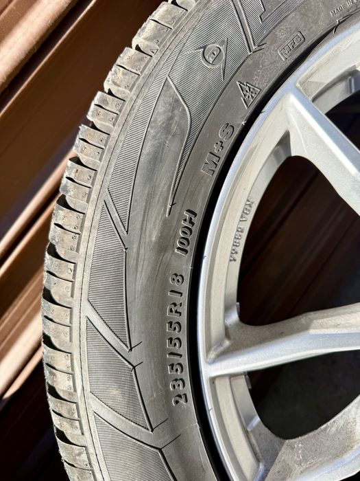 Джанти 18” 5х112 RIAL Wheels със зимни гуми Dunlop 235/55/18 is