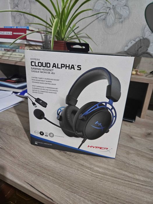 Игровая гарнитура HyperX Cloud Alpha S