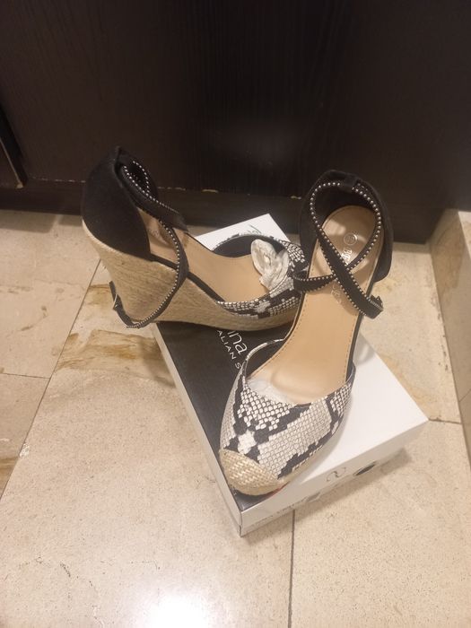 Espadrile cu platforma Bestelle, marimea 39