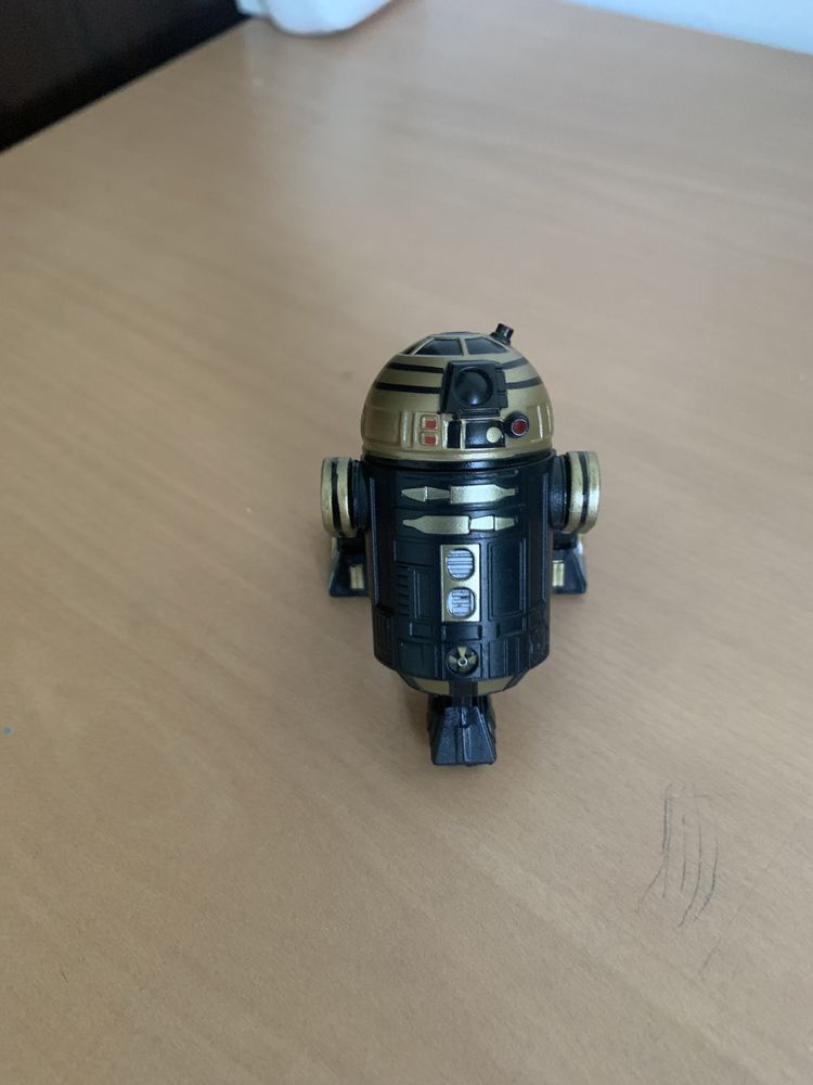 Figurina rd-d2 star wars gold and black edition
