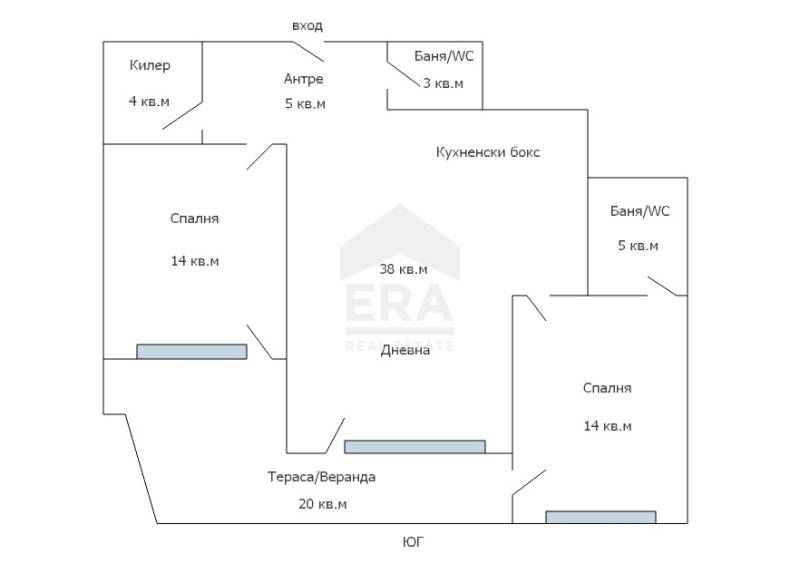 Продава се Тристаен апартамент в Варна, Чайка - 145 кв.м за 1573 €/кв.м - Снимка #10