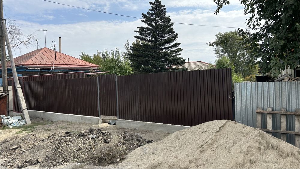 Делаем забор и вороты