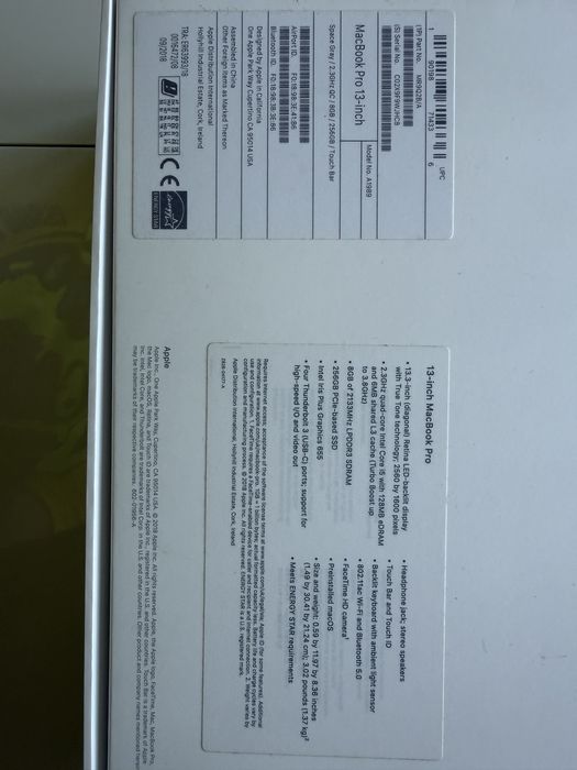 MacBook Pro 13” 8GB