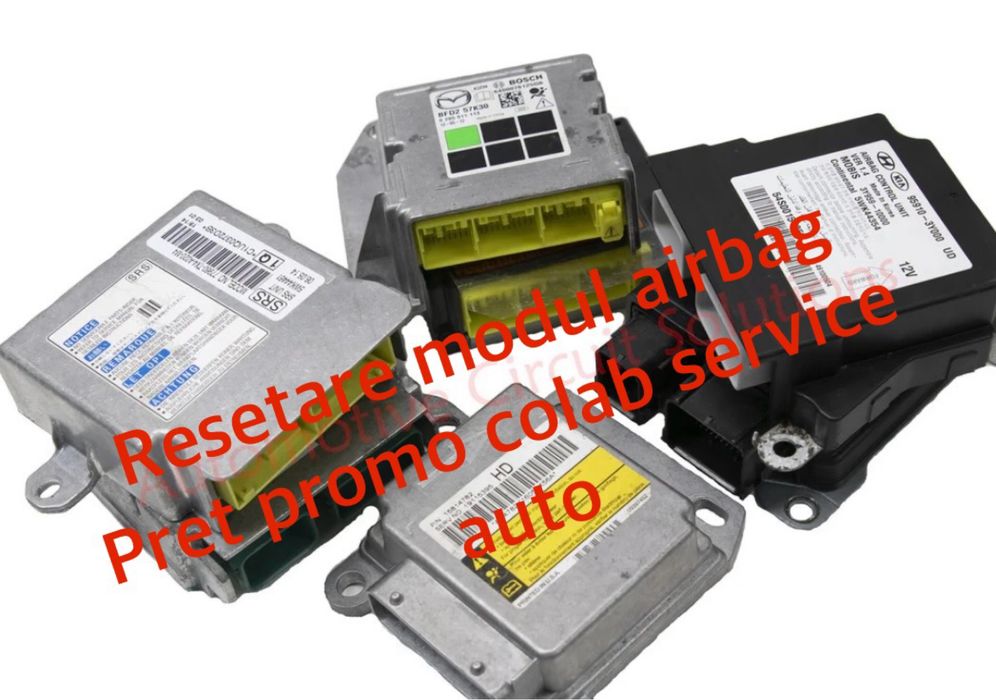 Resetare calculator airbag , reparatie calculator airbag