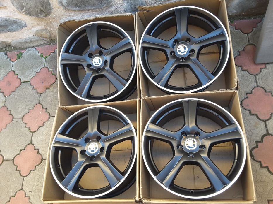 jante aliaj 18; 5x112; Skoda Kodiaq, Karoq, Superb, Octavia 3,4, Scout
