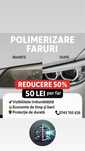 Reconditionare faruri Ruginoasa prin polimerizare