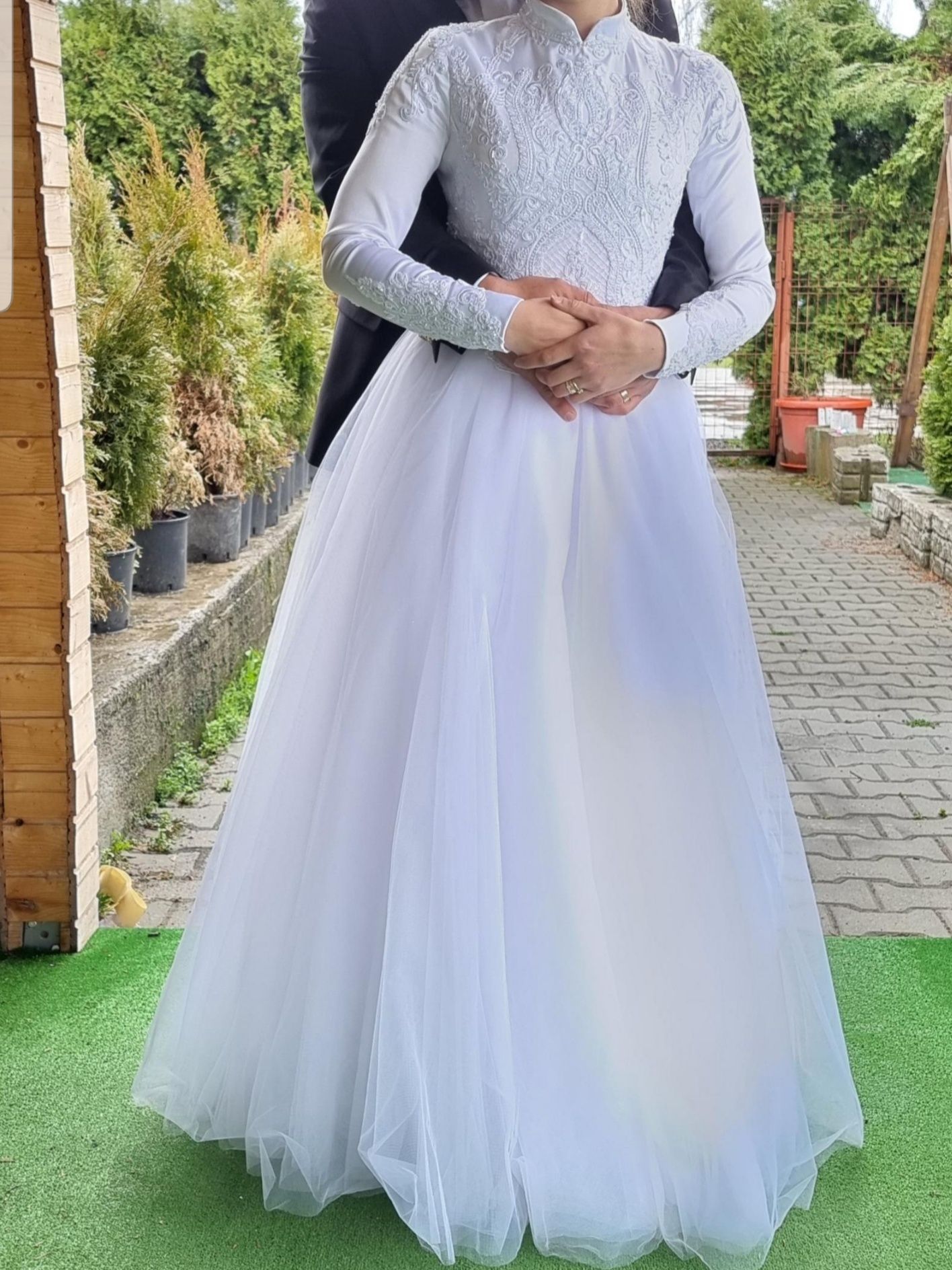 Rochie de mireasa în stil aradesc