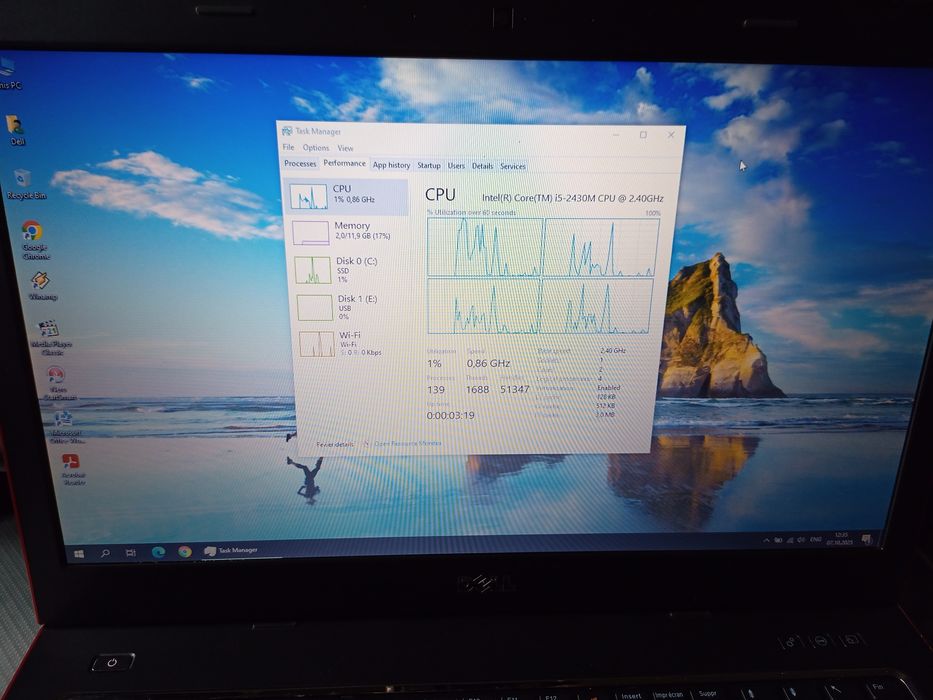 Laptop Dell vostro 3750 intel i5 generatia 2.