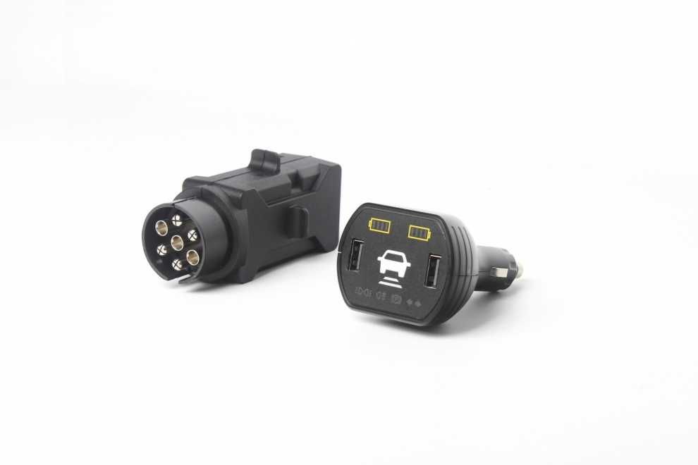 Wireless с Магнит и Вендуза Неон Neon Ефект, Триъгълна форма 12V