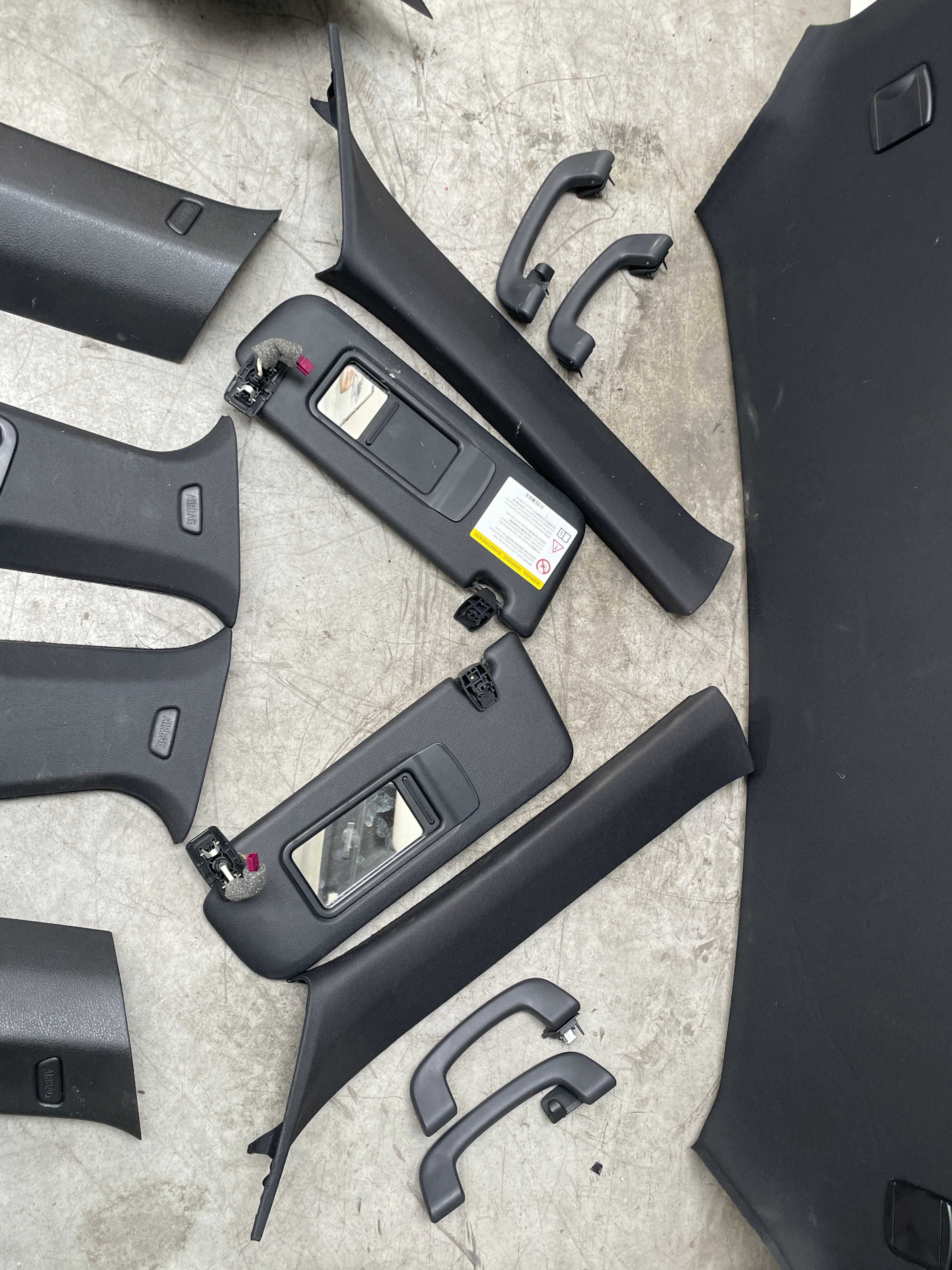 Plafon interior negru cu panoramic Bmw X3 F25