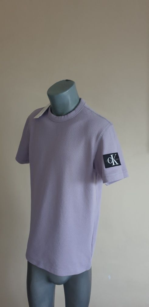 Calvin Klein Jeans CKJ Pique Cotton / S НОВО! ОРИГИНАЛНА Мъжка Тениска