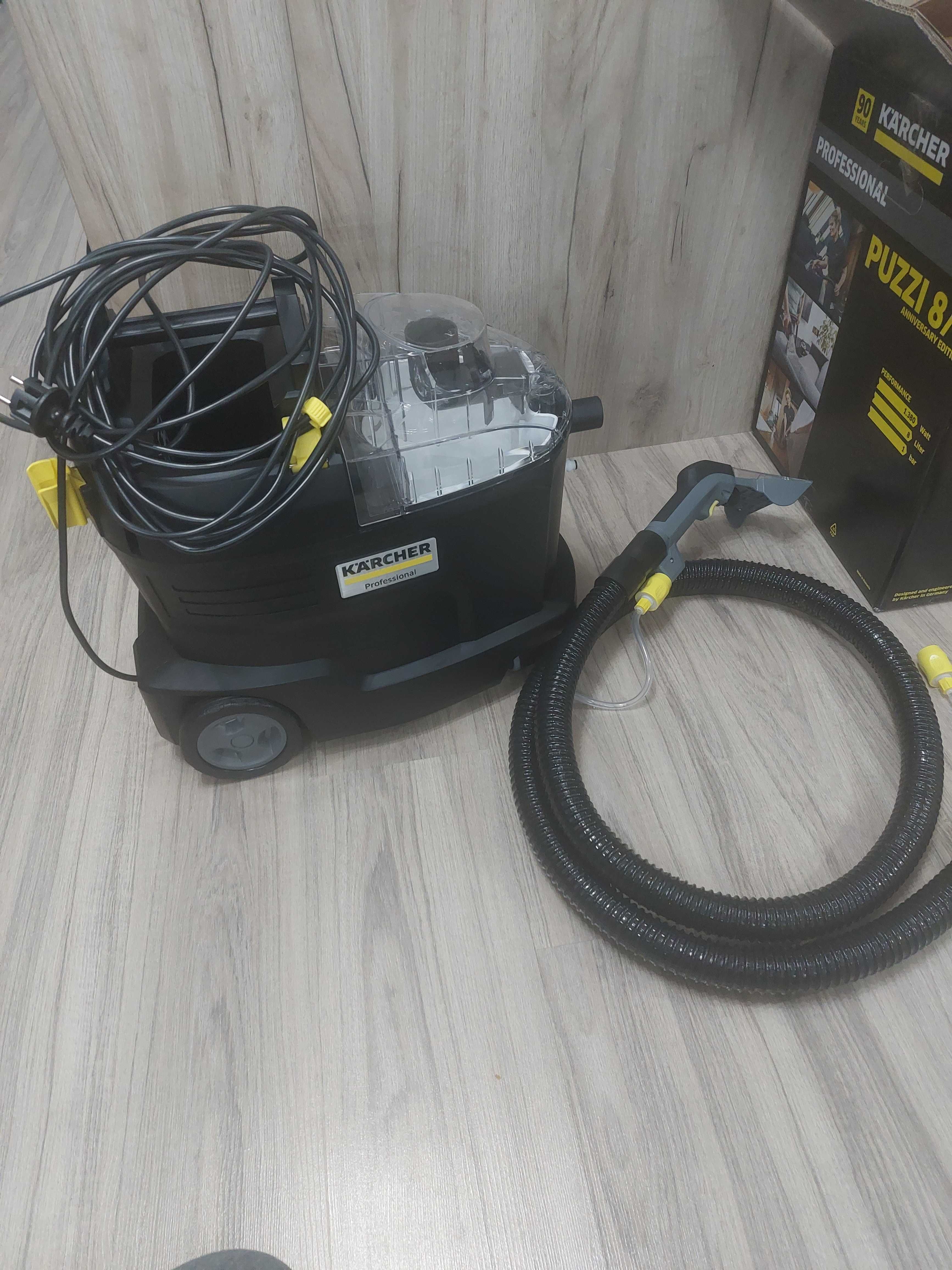 Пране на мека мебел и автомобили с професионален Екстрактор KARCHER