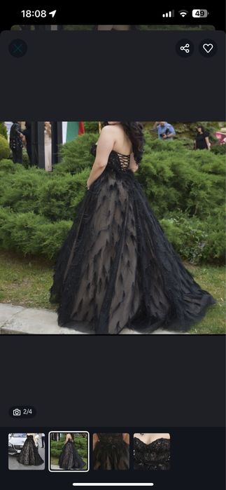 Дизайнерска рокля Romantika fashion