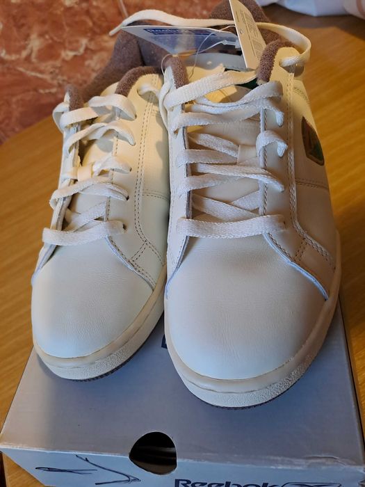 Pantofi sport Reebok piele naturala crem mar. 38.