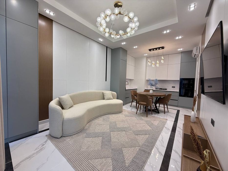 Продается 3х ком квартира, ЖК Skyline Towers, ор-р: Катта Мирабад,68м2